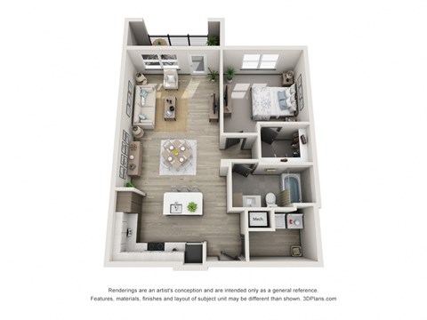 Alton Westshore A2 Floor Plan
